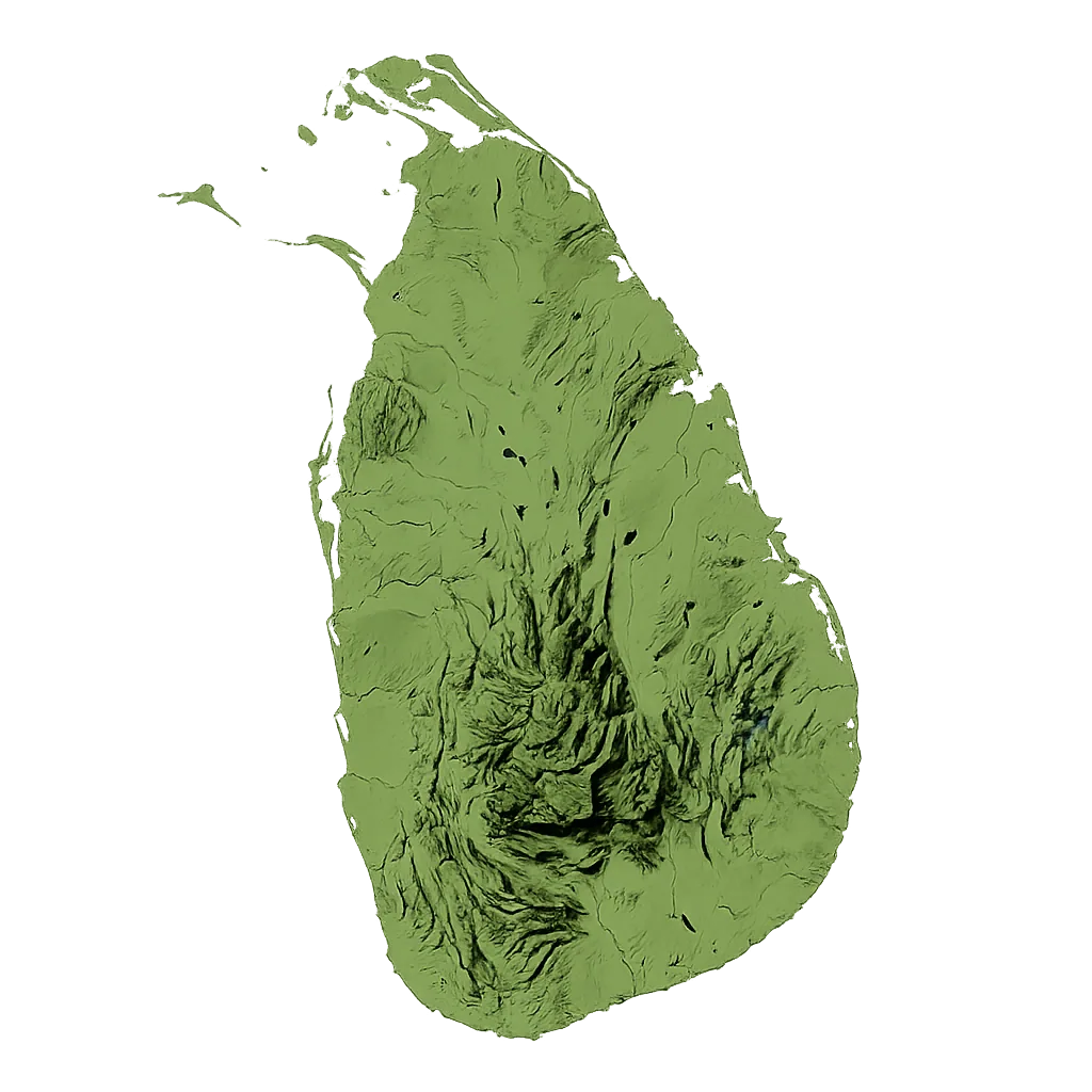 Map of Sri Lanka